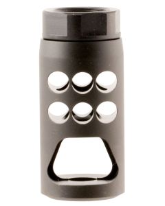 Ruger 90590 Hybrid Muzzle Brake Ruger Precision 7.62x51mm NATO Black Matte Steel with 5/8"-24 tpi Threads, 2.20" OAL &amp; 1" Diameter