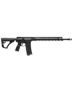 Daniel Defense 0212816541047 DDM4 V7 Pro 5.56x45mm NATO 30+1 18" Threaded Heavy Barrel w/Muzzle Climb Mitigator, Black Hard Coat Anodized Receiver, 6 Position Stock w/SoftTouch Overmolding