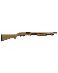 Winchester Repeating Arms 512326395 SXP Defender 12 Gauge 18" 5+1 3" Overall Flat Dark Earth Right Hand (Full Size) Includes 1 Invector-Plus Choke