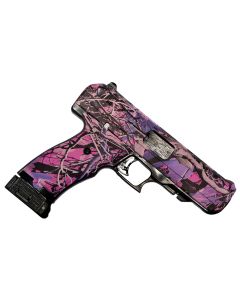 Hi-Point 34010PI JCP40 S&amp;W 10+1 4.50" Black Steel Barrel, Hydro-Dipped Pink Camo Serrated Steel Slide, Hydro-Dipped Pink Camo Polymer Frame w/Picatinny Rail &amp; Grip
