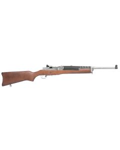 Ruger 5804 Mini Thirty7.62x39mm 5+1 18.50" Matte Stainless Steel Barrel, Drilled &amp; Tapped Steel Receiver, Hardwood Fixed Stock, Right Hand