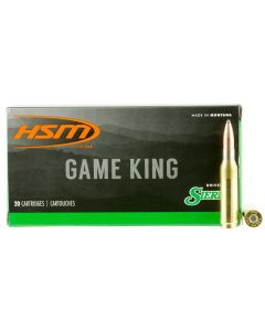 HSM 7MM087N Game King7mm-08 Rem 140 gr Sierra GameKing Spitzer Boat Tail 20 Per Box/ 25 Case