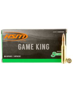 HSM 7MM089N Game King7mm-08 Rem 160 gr Sierra GameKing Spitzer Boat Tail 20 Per Box/ 25 Case