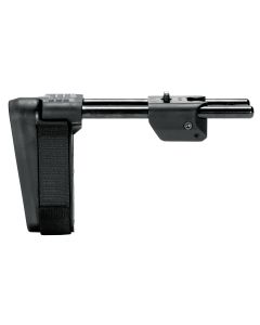 SB Tactical MPX-01-SB MPX PSB Brace 3 Position Black Synthetic with 3.87"-8.25" OAL Nylon Strap &amp; for Sig MPX, MCX (Excluding Copperhead Variant) Compatible with Integrated Picatinny Rail