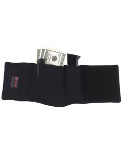 Galco CAS Ankle SafeFits Springfield SA-35 13" Hook &amp; Loop Mount Black Neoprene