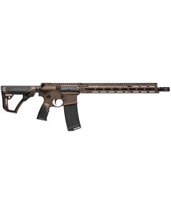 Daniel Defense 0212802338047 DDM4 V7 5.56x45mm NATO 30+1 16" Threaded Barrel w/Flash Suppressor, Mil-Spec Brown Cerakote, 6 Position Stock w/SoftTouch Overmolding