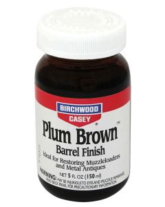 Birchwood Casey 14130 Plum Brown Barrel Finish 5 oz. Bottle