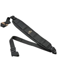 Butler Creek 80023 Comfort Stretch Shotgun Sling Black Neoprene w/Non-Slip Grippers 2.50" Wide Adjustable Design