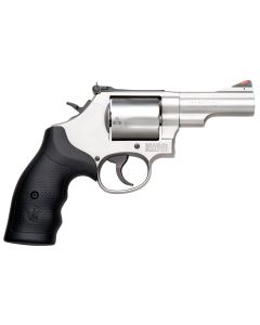 Smith &amp; Wesson 10064 Model 69 Combat Magnum 44 Rem Mag Stainless Steel 2.75" Barrel, 5rd Cylinder &amp; L-Frame, Full Length Extractor Rod, Internal Lock