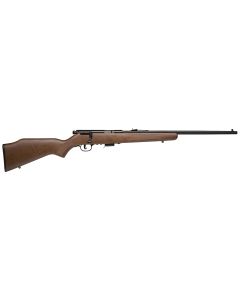 Savage Arms 90700 93 G Full Size 22 WMR 5+1 21" Matte Black Sporter Barrel, Matte Black Drilled &amp; Tapped Carbon Steel Receiver, Satin Hardwood Fixed Stock, Right Hand