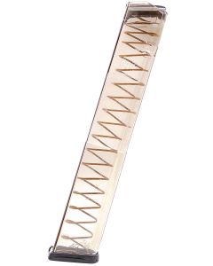 ETS Group GLK22210 Pistol Mags30rd Extended 40 S&amp;W Compatible w/Glock 22/23/24/27/35 Gen1-4 Clear Polymer