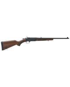 Henry H015243 Single Shot243 Win Caliber with 1rd Capacity, 22" Barrel, Overall Blued Metal Finish &amp; American Walnut Stock, Right Hand (Full Size)