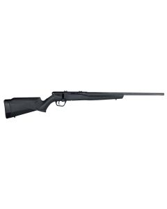 Savage Arms 70500 B Series F Full Size 22 WMR 10+1 21" Matte Black Sporter Barrel, Matte Black Drilled &amp; Tapped Carbon Steel Receiver, Matte Black Fixed Synthetic Stock, Right Hand