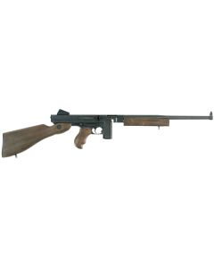 Thompson TM110S M1 Carbine Lightweight Carbine 45 ACP Caliber with 16.50" Barrel, 10+1 Capacity (Stick), Blued Metal Finish, American Walnut Stock Wood Grip Right Hand