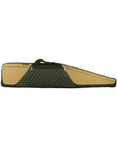 Bulldog BD36044 Elite Rifle Case 44" Black w/Tan Panels Water-Resistant Nylon