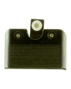 TruGlo TG231MP2W Tritium ProBlack | Green Tritium White Outline Front Sight Green Tritium Rear Sight