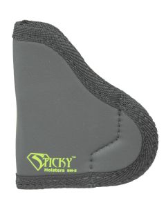 Sticky Holsters SM2 SM-2IWB Size 2 Black/Green Latex Free Rubber Fits Ruger LCP/.380 Semi-Auto/Taurus P238 Fits Up To 2.50" Barrel Ambidextrous