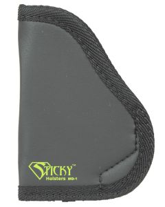 Sticky Holsters MD1 MD-1Black/Green Latex Free Rubber Fits Small 9mm Ambidextrous