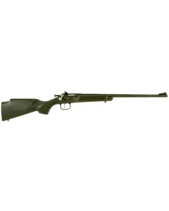 Crickett KSA2240 Youth22 LR 1rd 16.12" Blued Barrel &amp; Receiver, Fixed Front/Adjustable Rear Peep Sights, Black Synthetic Stock w/11.5" LOP, Rebounding Firing Pin Safety