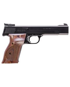 Smith &amp; Wesson 130511 41Full Size Frame 22 LR 10+1, 5.50" Blued Button Rifled Steel Barrel, Serrated Slide &amp; Frame, Checkered Wood Target Grip