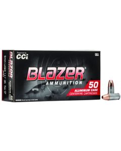 CCI 3462 Blazer Clean-Fire Handgun 9mmLuger 147gr Total Metal Jacket 50 Per Box/20 Case