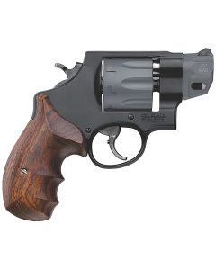 Smith &amp; Wesson 170245 Model 327 Performance Center357 Mag 2" Titanium/StainlessBarrel, 8rd Titanium Cylinder,Black Scandium Alloy N-Frame,Wood Grip
