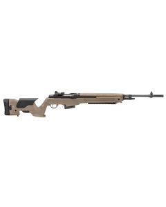 Springfield Armory MP9220 M1A Loaded Precision 308 Win 10+1 22" National Match Carbon Steel Barrel Black Parkerized Rec Flat Dark Earth Archangel Precision with Adjustable LOP &amp; Comb Stock Right Hand