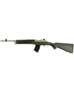 Ruger 5868 Mini Thirty7.62x39mm 20+1 16.12" Matte Stainless Steel Threaded Barrel, Matte Stainless Steel Drilled &amp; Tapped Receiver, Black Synthetic Fixed Stock, Right Hand