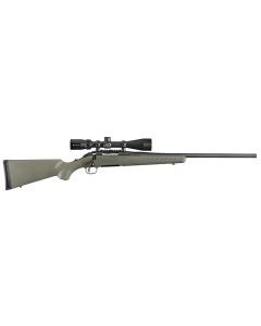 Ruger 16953 AmericanFull Size 6.5 Creedmoor 4+1 22" Matte Black Steel Barrel, Matte Black Picatinny Rail Steel Receiver, Moss Green Fixed Synthetic Stock, Vortex Crossfire II 4-12x44mm