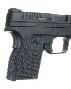 Talon Grips 207R Adhesive GripTextured Black Rubber for Springfield XD-S 9,40,45 with Small Backstrap