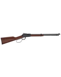 Henry H001TMRP Small Game Rifle22 WMR Caliber with 12+1 Capacity, 20.50" Barrel, Black Metal Finish &amp; American Walnut Stock Right Hand (Full Size)