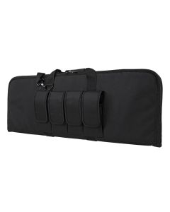NcStar CVCP2960B36 VISM Carbine Case Black PVC Nylon w/ Lockable Zippers Pockets &amp; Padded Carry Handle