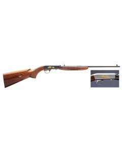 Browning 021003102 SA-22 Takedown 22 LR 10+1 19.30" Polished Blued/ 19.30" Light Sporter Barrel, Satin Gray Engraved with 24K Gold Receiver, Gloss American Walnut Stock, Right Hand