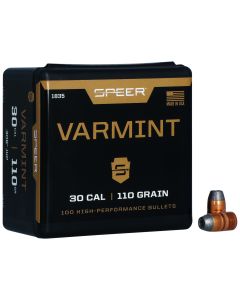 Speer 1835 Varmint30Cal 110gr Jacketed Hollow Point 100 Per Box/5 Case
