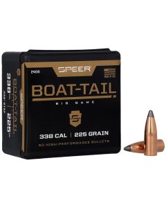 Speer 2406 Boat-Tail.338 225 gr Spitzer Boat Tail Soft Point 50