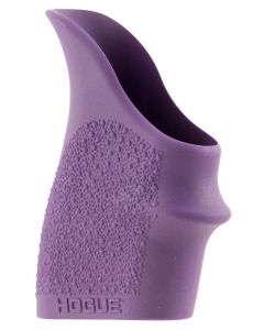 Hogue 18406 HandAll Beavertail Grip Sleeve Textured Purple Rubber for Glock 26, S&amp;W M&amp;P Shield, Ruger LC9