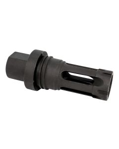 Yankee Hill 4302AKA Phantom Q.D. Flash Hider Black Steel with M14x1 LH Threads for 30 Cal AK-Platform