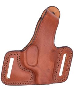 Bianchi 12839 Black WidowOWB Size 02 Tan Leather Belt Slide Fits Ruger Security-Six Fits S&amp;W K Frame 2-4" Right Hand