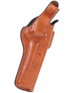 Bianchi 10301 5BHL ThumbsnapOWB 01 Tan Leather Belt Loop Fits S&amp;W J Frame/Taurus 85/Charter Arms Undercover 2" Barrel Right Hand