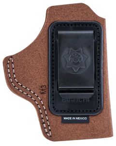 Bianchi 10376 6CIWB Tan Leather Belt Clip Fits 2-3" Barrels Ruger/Colt/S&amp;W K Frame Right Hand