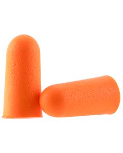Walker's GWPFP5PK Foam Ear PlugsFoam 32 dB In The Ear Orange Adult 5 Pair