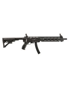 Archangel AA556REX AR-15 Style Conversion Stock Black Synthetic 6 Position with Rail for Ruger 10/22