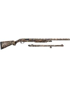 Mossberg 52282 500 Combo 12 Gauge 3" 5+1 Overall Mossy Oak Break-Up Country 28" Vent Rib/24" Slugster Barrels, Steel Receiver, Dual Extractors, Fixed Synthetic Stock, Includes Accu-Set Choke