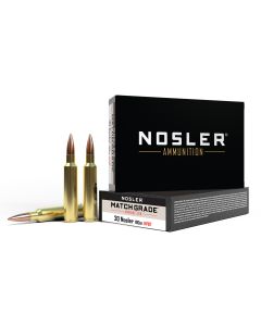 Nosler 60029 Match Grade30Nosler 190gr Custom Competition Hollow Point Boat Tail 20 Per Box/10 Case