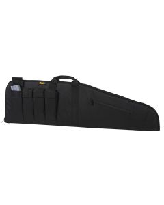 US PeaceKeeper P20035 MSR Case Water Resistant Black 600D Polyester w/ Brushed Tricot Liner 2" Padding &amp; Lockable Zippers