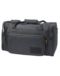 US PeaceKeeper P21115 Medium Range Bag Water Resistant Black 600D Polyester with Pockets, Removable Gun Rug, &amp; Wraparound Handles 18" L x 10" H x 10" D Exterior Dimensions