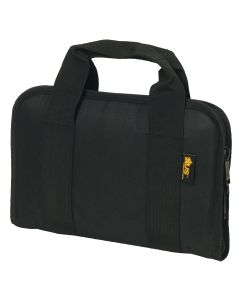 US PeaceKeeper P21108 Attache Case Black 600D Polyester Holds Handgun