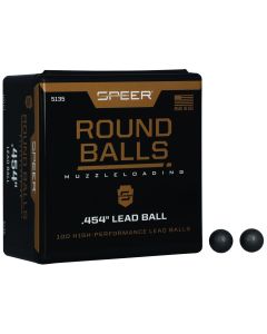 Speer 5135 Lead Balls44Cal Lead Ball 140gr 100 Per Box/5 Case