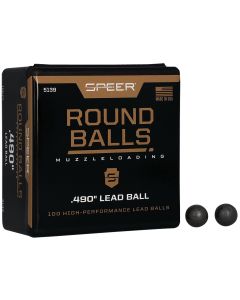 Speer 5139 Lead Balls50Cal Lead Ball 176gr 100 Per Box/5 Case