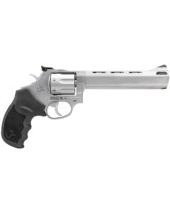 Taurus 2-627069 Tracker 627 38 Special +P or 357 Mag Caliber with 6.50" Ported Barrel, 7rd Capacity Cylinder, Overall Matte Finish Stainless Steel &amp; Black Ribber Grip
